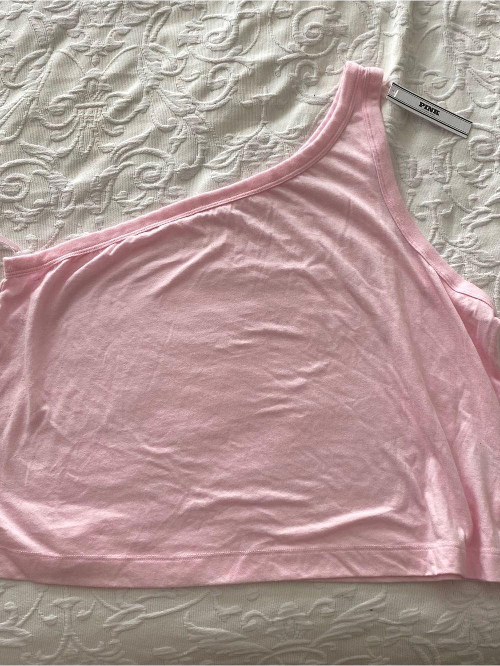 NWT VS Pink asymmetrical tank
